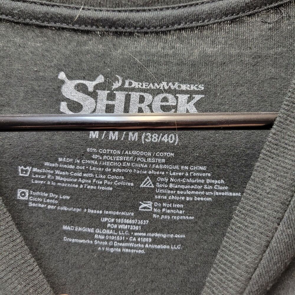 Shrek T Shirt Men's Medium DreamWorks NEW - Picture 3 of 4